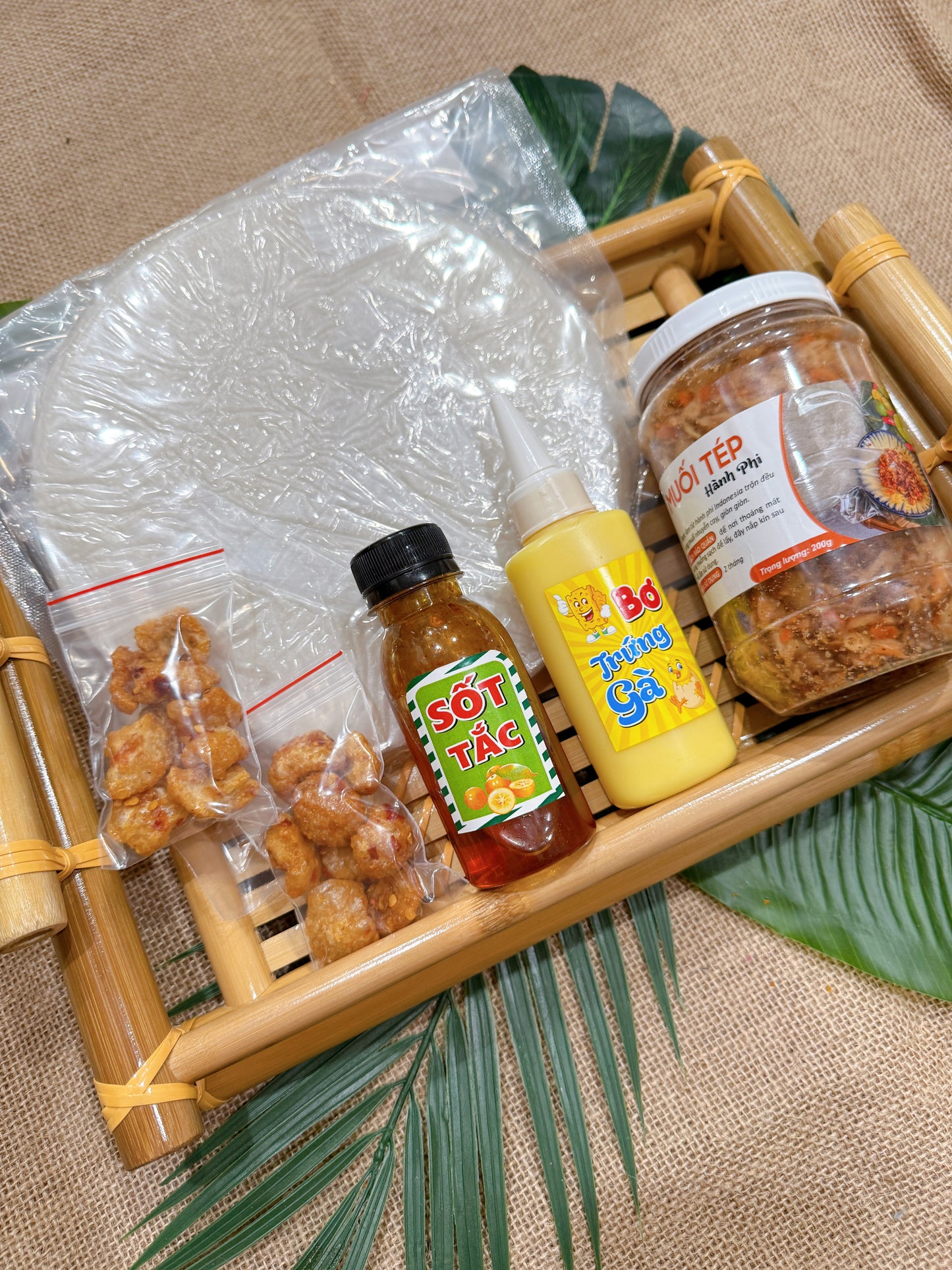 PSX Tóp Mỡ Sốt Tắc Bơ Muối Tép