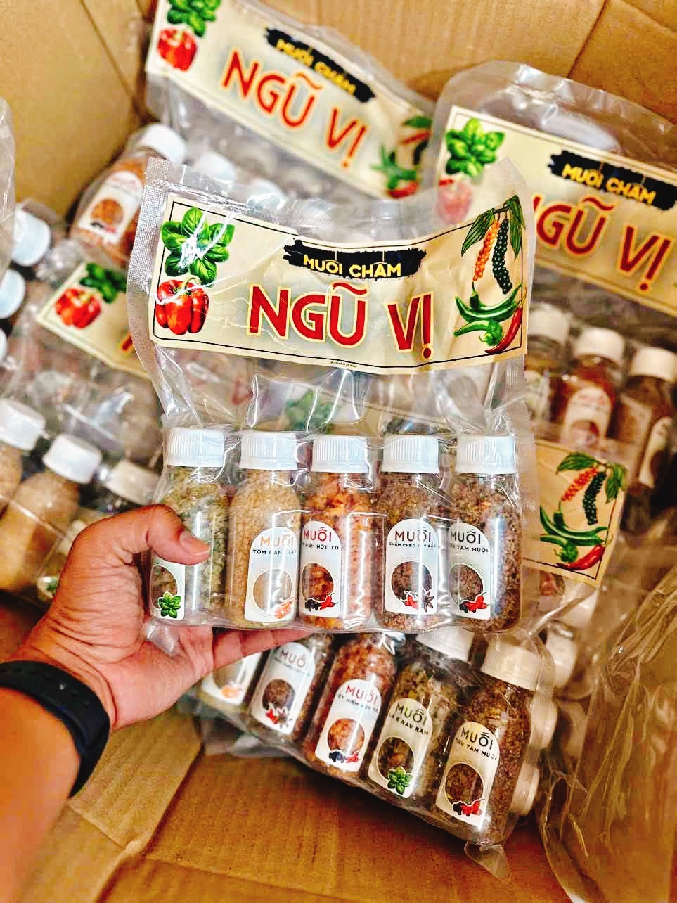 Combo Muối Chấm Ngũ Vị