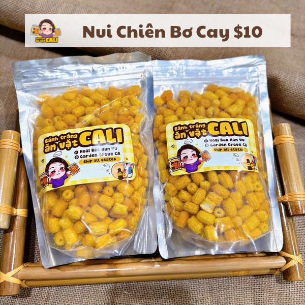 Nui Chiên Bơ Mắm Ớt