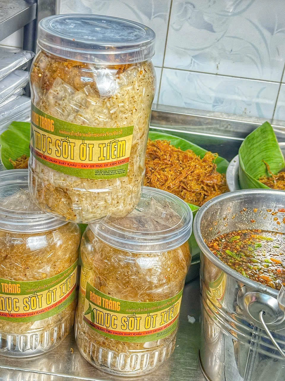 Mực Sốt Ớt Xiêm Xanh Hũ