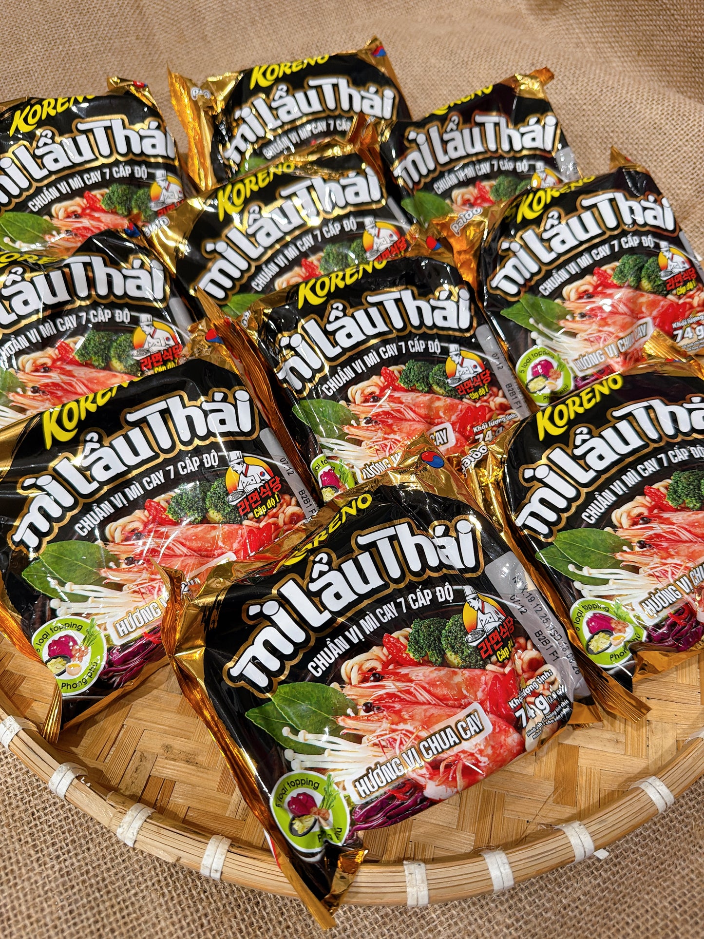 Mì Koreno Lẩu Thái 3 Gói