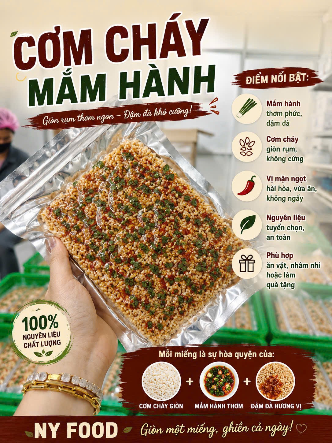 Cơm Cháy Mắm Hành