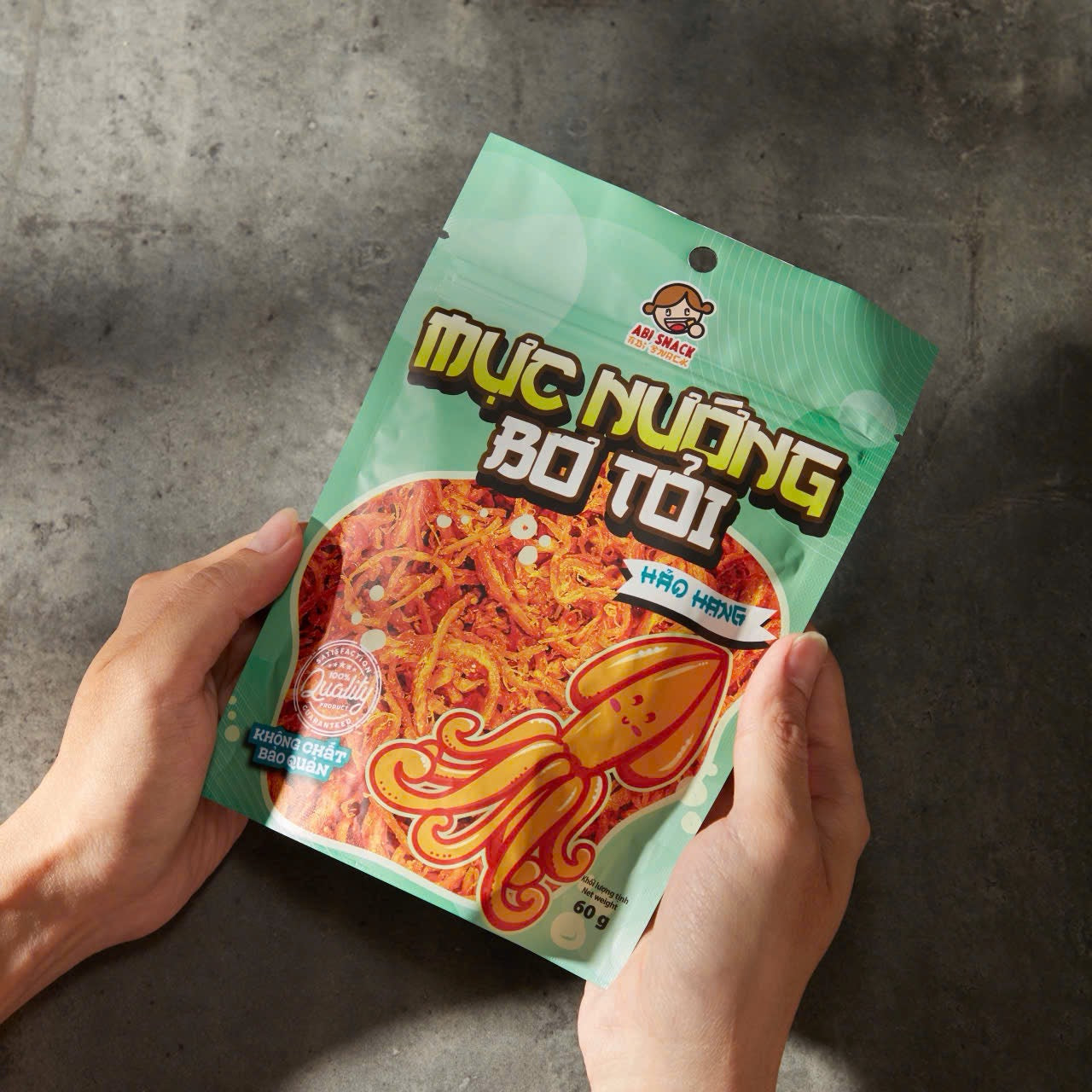 Mực Nướng Bơ Tỏi Abi