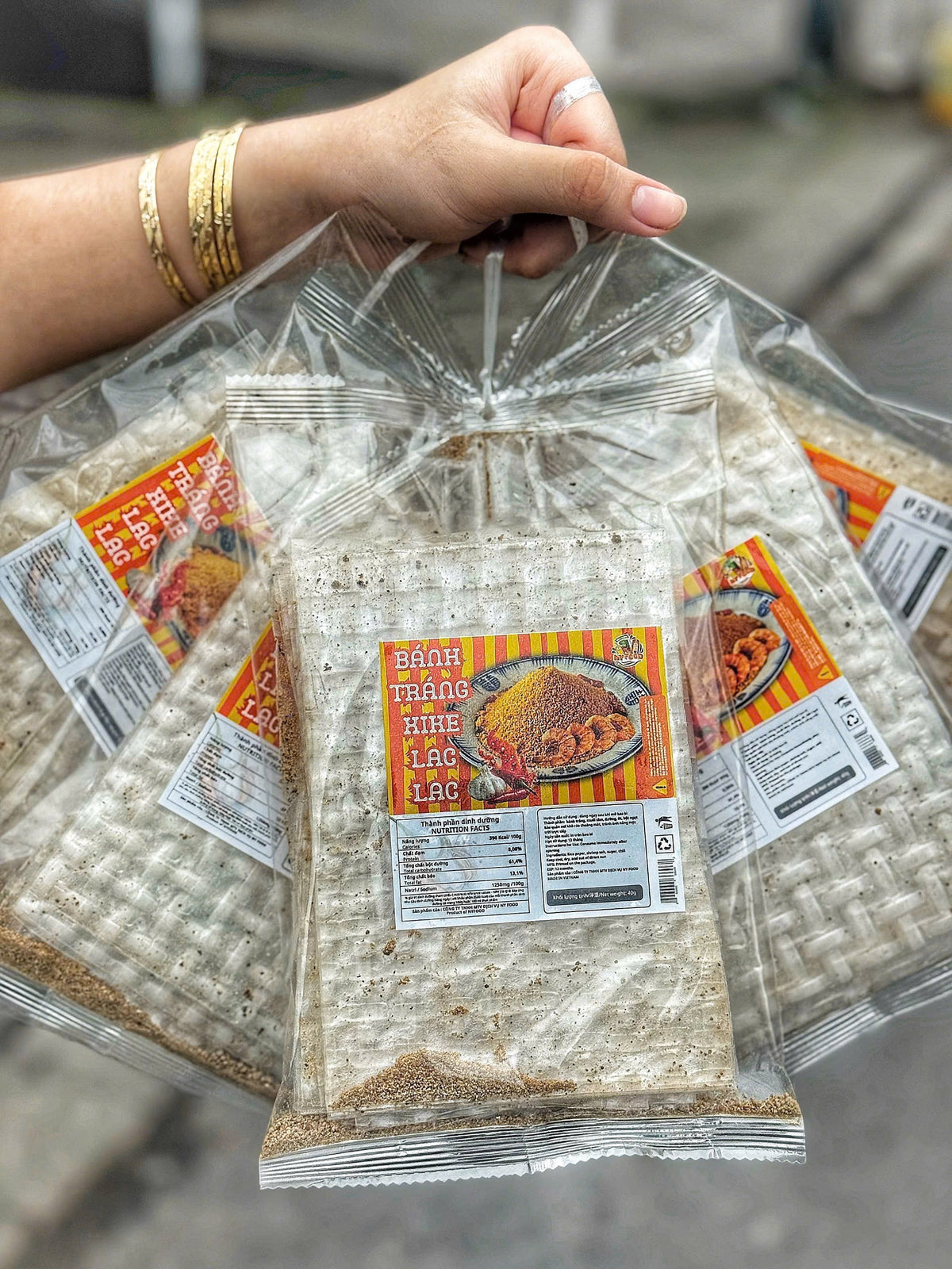 Bánh Tráng Xike Lăc Lắc 4bịch