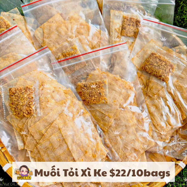 Muối Tỏi Xì Ke 10bags