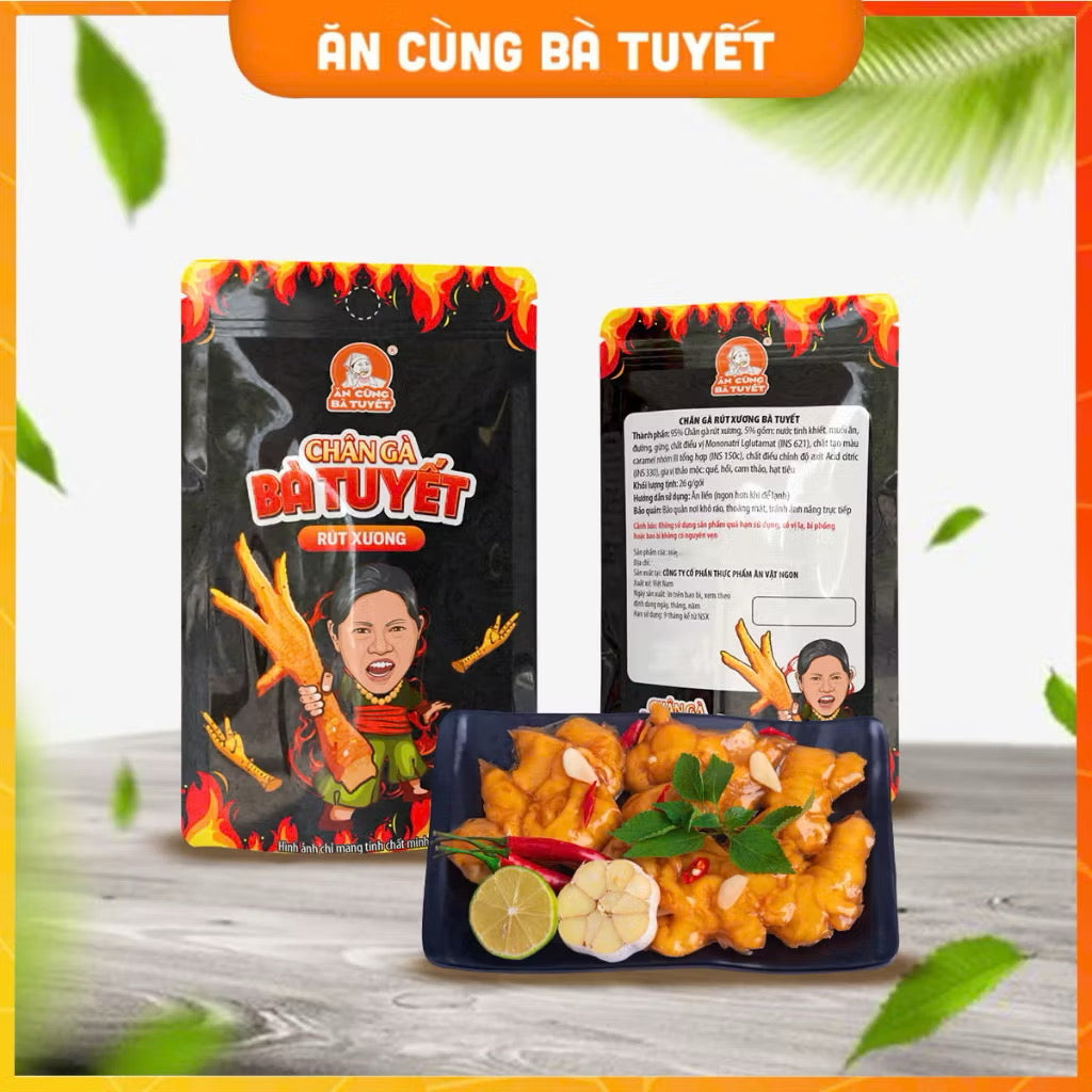 Chân Gà Rút Xương Bà Tuyết