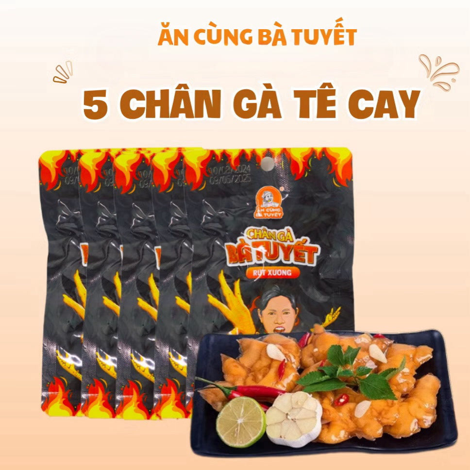 Chân Gà Rút Xương Bà Tuyết