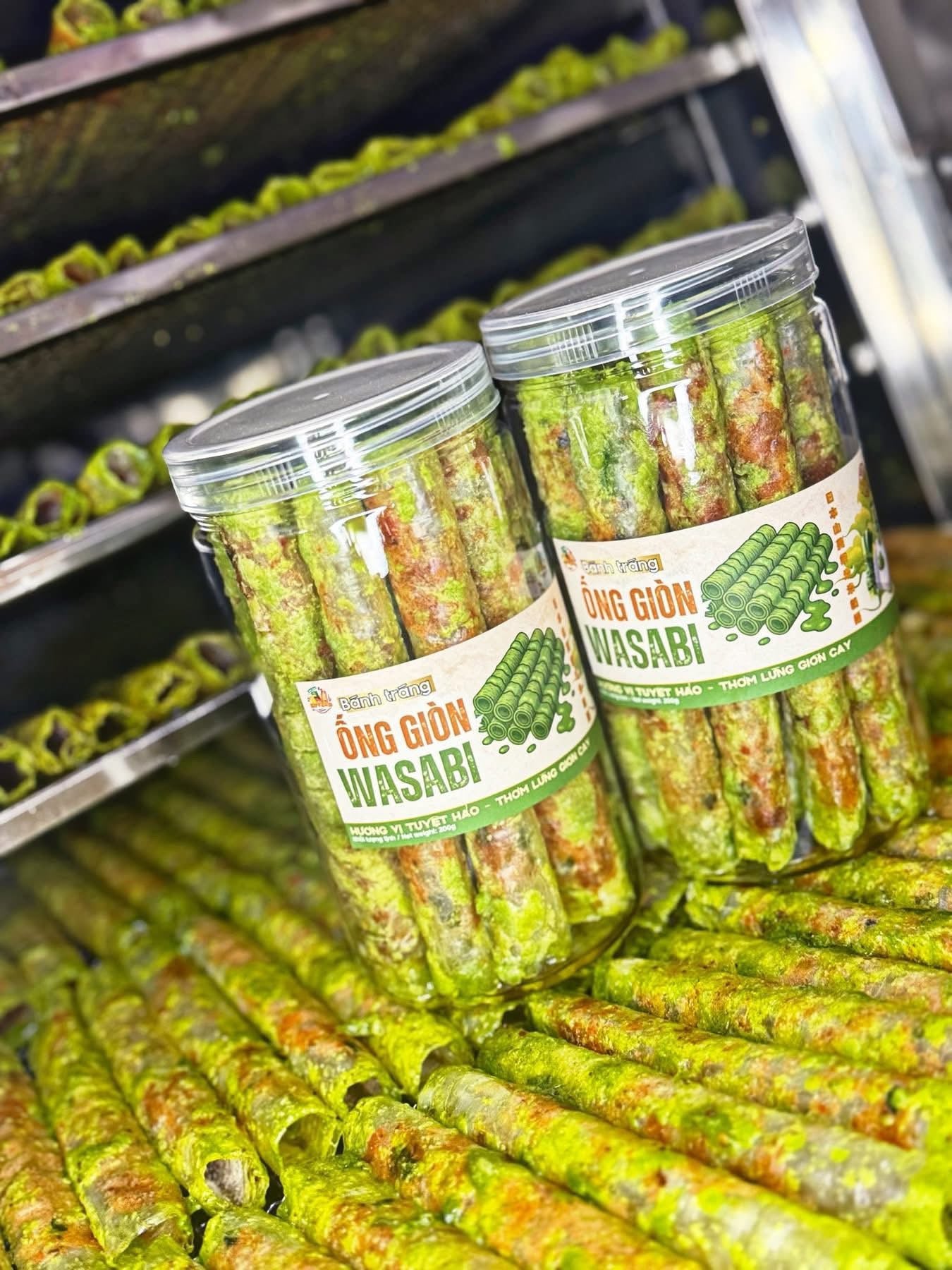 Ống Giòn Wasabi Hũ