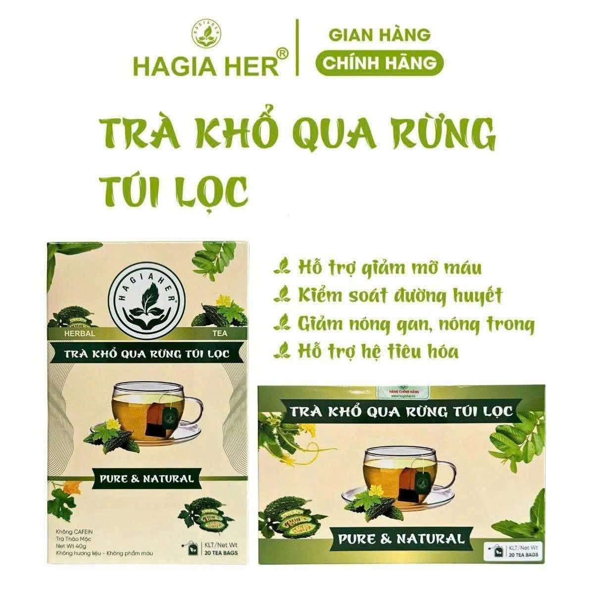 Trà Khổ Qua Rừng Túi Lọc