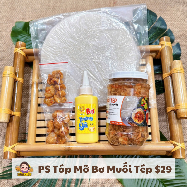 PSX Tóp Mỡ Bơ Muối Tép
