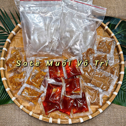 PS Set Sate Muối Vô Tri / 4 bags