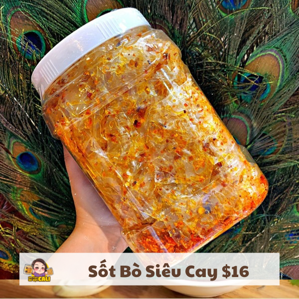 Sốt Bò Siêu Cay Hũ