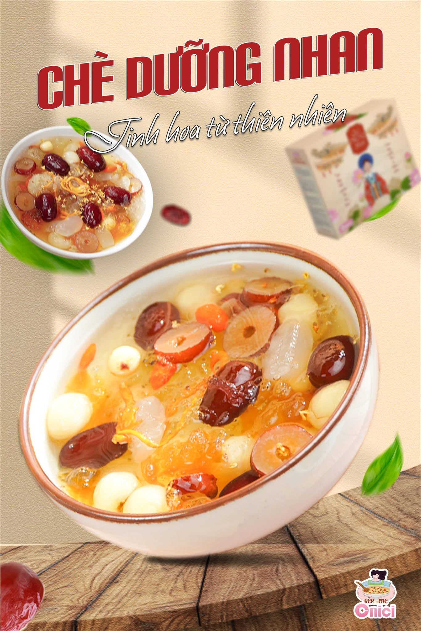 Set Chè Dưỡng Nhan 30-35 chén