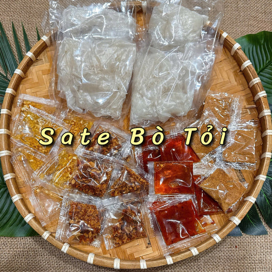 PS Set Sate Bò Tỏi / 4bags
