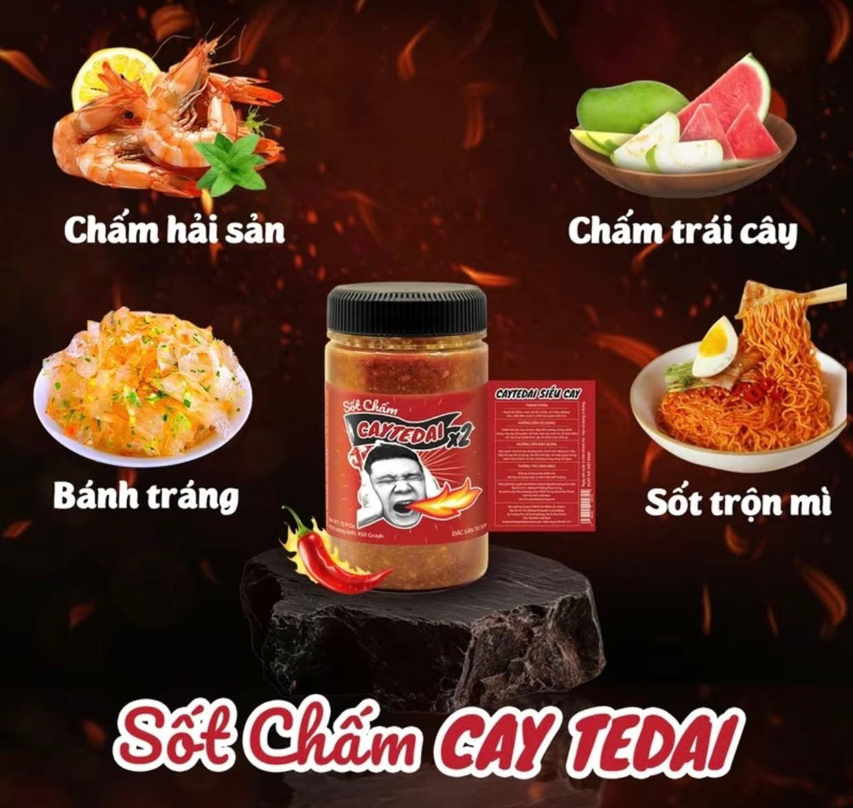 Sốt Chấm CayTeDai X2