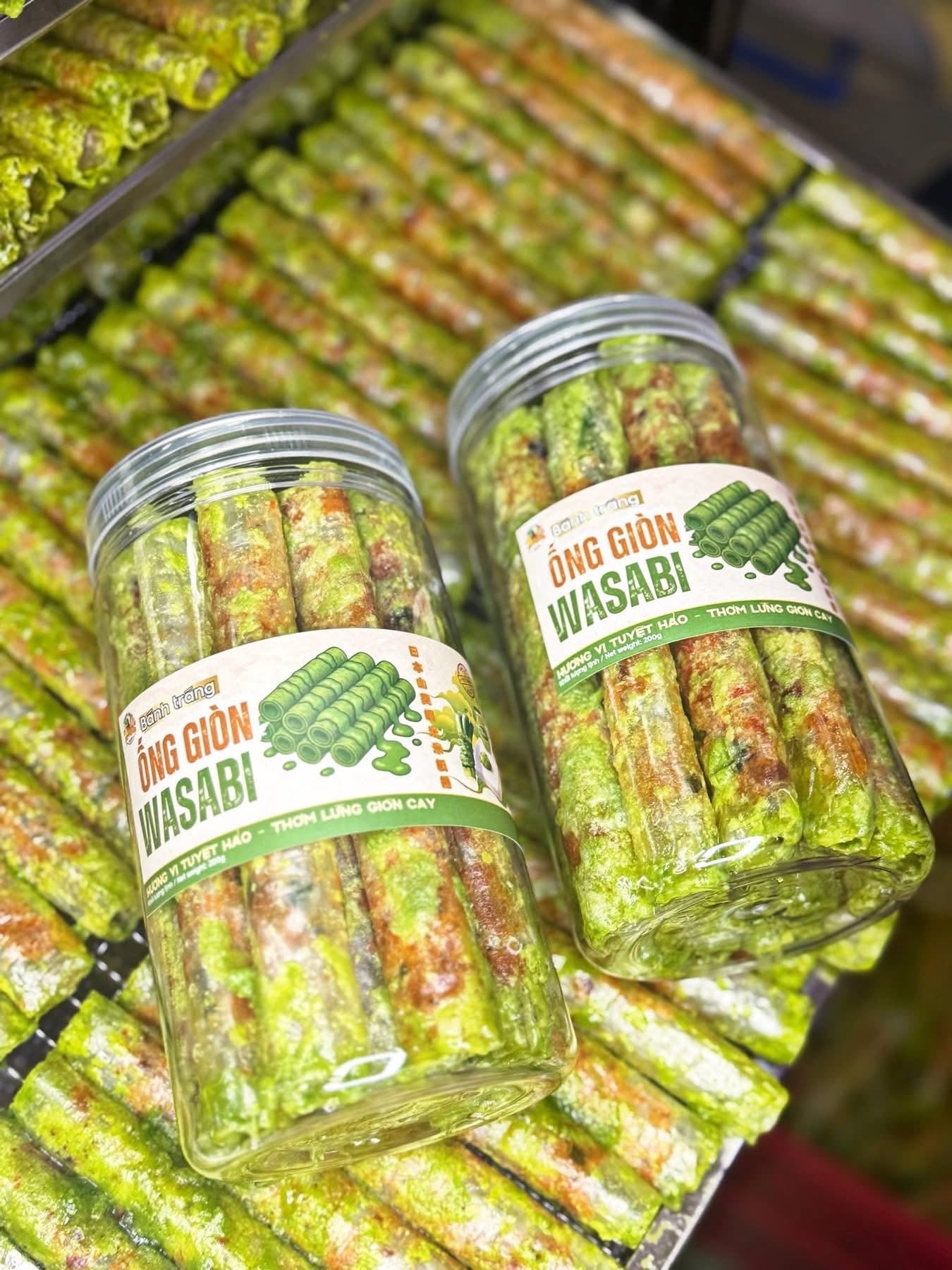Ống Giòn Wasabi Hũ