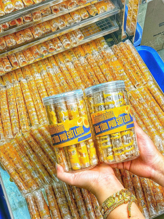 Ống Tôm Phủ Sốt Lava Hũ