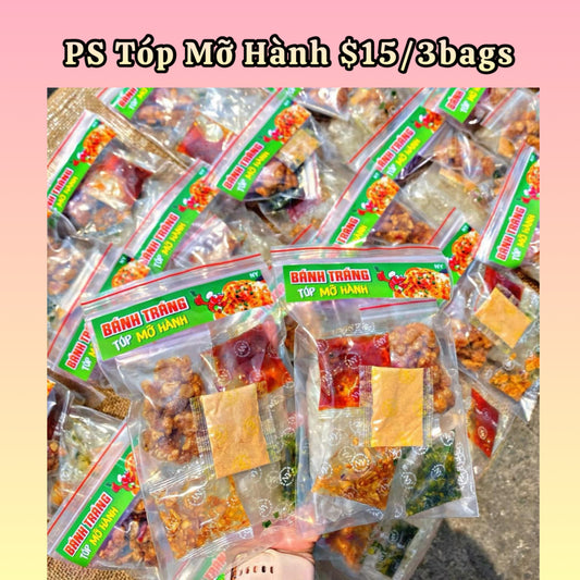 PS Set Tóp Mỡ Hành/ 3bags