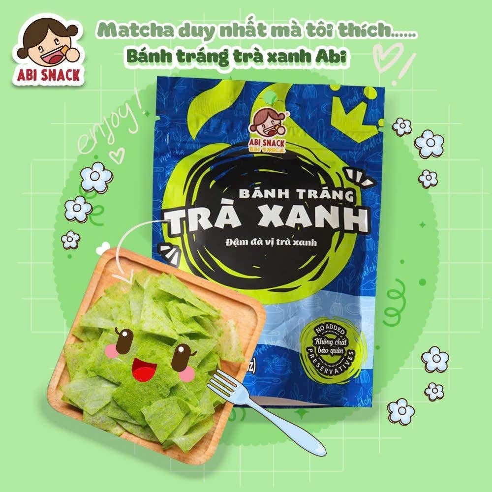 Bánh Tráng Trà Xanh Abi - B3G1F