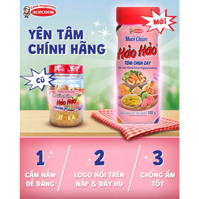 ￼Muối Chấm Hảo Hảo 120g - Acecook
