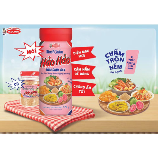 ￼Muối Chấm Hảo Hảo 120g - Acecook