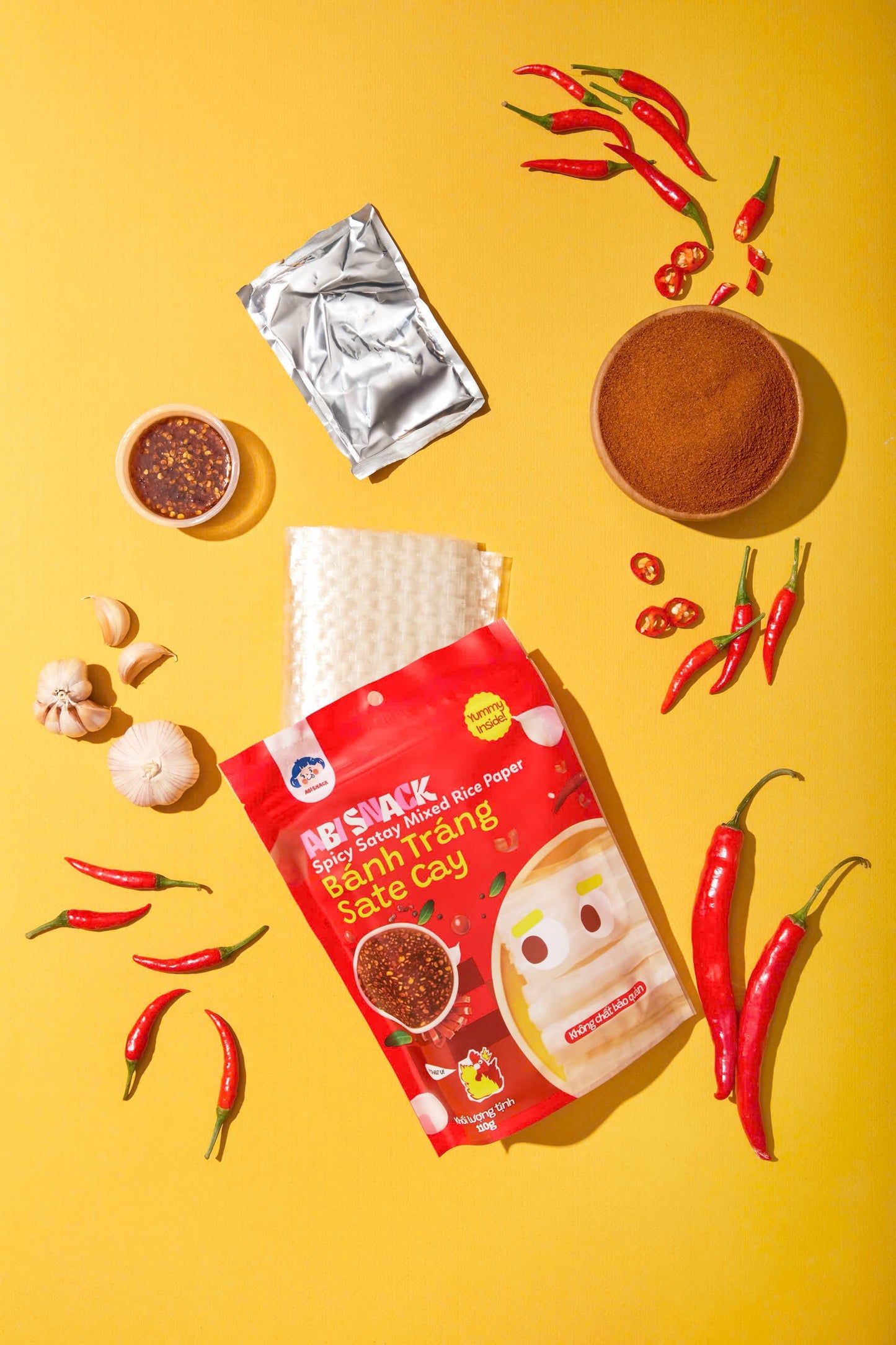 Bánh Tráng Sate Cay ABI -B3G1F