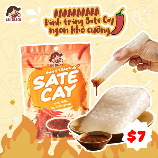 Bánh Tráng Sate Cay ABI - B3G1F
