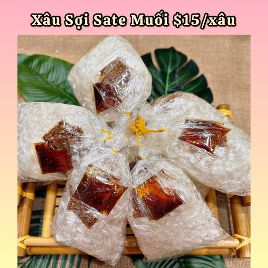 Xâu Sợi Sate Muối