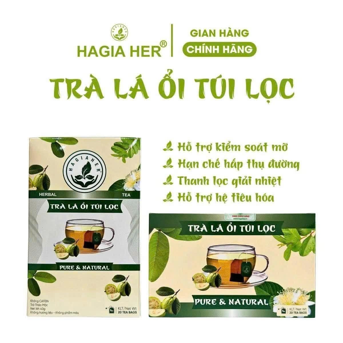 Trà Lá Ổi Túi Lọc