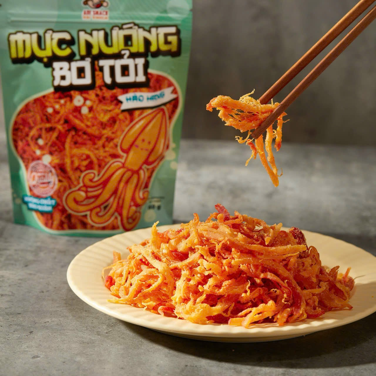 Mực Nướng Bơ Tỏi Abi