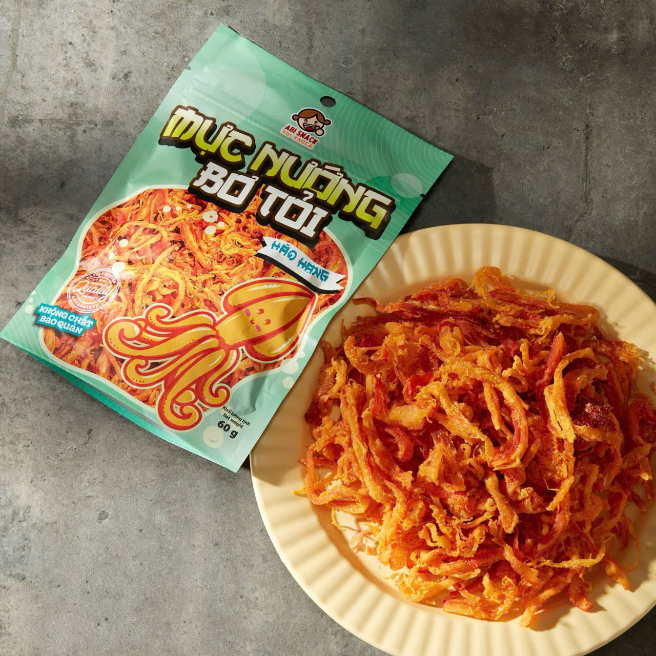 Mực Nướng Bơ Tỏi Abi